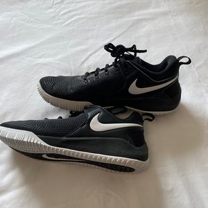 Black Nike Hyperace Volleyball Shoes - 9.5